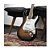 Kit Guitarra Stratocaster Studebaker Sky Sunburst Completo - Imagem 2