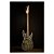 Kit Guitarra Seizi Katana Hashira Black Onix Gold Completa - Imagem 3