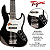 Kit Baixo Tagima Jazz TW-73 Black Acessórios + Amplificador - Imagem 2