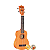 Ukulele Soprano Elétrico Shelby Profissional Em Mogno - Imagem 1