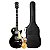 Kit Guitarra Les Paul Strinberg LPS230 Preto Com Capa - Imagem 1