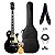 Kit Guitarra Les Paul Strinberg LPS230 Preto Completo - Imagem 1