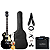 Kit Guitarra Les Paul Strinberg BK Acessórios + Amplificador - Imagem 1