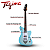 Guitarra Tagima Jazzmaster Cosmos Oasis Ocean Blue Swamp Ash - Imagem 2