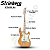 Guitarra Stratocaster Strinberg STS150 Natural Em Alder - Imagem 2