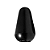 Knob Para Chave Seletora Guitarra Stratocaster Preto - Imagem 1