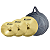 Kit Pratos De Bateria Premium By Zeus 14/16/20 Com Bag Luxo - Imagem 1