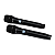 Microfone Duplo Sem Fio Dinâmico Kadosh K-492M - Imagem 5