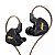 Fone De Ouvido In-Ear Para Retorno De Palco KZ EDX Preto - Imagem 1