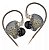 Fone De Ouvido In-Ear Para Retorno De Palco KZ EDX Lite Cinza - Imagem 1