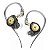 Fone De Ouvido In-Ear Para Retorno De Palco KZ EDX Pro BK - Imagem 1