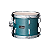 Bateria Acústica Profissional Tama Stagestar ST58H5C Blue - Imagem 5