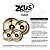 Kit Pratos De Bateria Zeus Hybrid Ride Crash e Hi-Hat Capa - Imagem 2