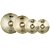 Kit Pratos De Bateria Zeus Custom Crash Hi-Hat E Ride + Capa - Imagem 6
