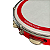 Pandeiro Contemporânea Profissional Super Nylon Red 11" 33C - Imagem 4