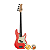 Contrabaixo Tagima Precision Memphis MB-40 Fiesta Red Fosco - Imagem 1