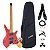 Kit Guitarra Strinberg Headless SHN6 Next Red Completo - Imagem 1