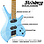 Kit Guitarra Strinberg Headless SHN6 Next Azul Completo - Imagem 2