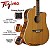 Kit Violão Tagima Okoume Flamed FS-200 Fishman Completo - Imagem 2