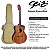 Kit Violão Nylon Elétrico Seizi Nagoya Mirai Mahogany Completo - Imagem 2