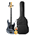 Kit Baixo Tagima Jazz Bass TW-73 5 Cordas Deep Silver Capa - Imagem 1