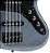 Kit Baixo Tagima Jazz Bass TW-73 5 Cordas Deep Silver Capa - Imagem 5