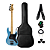 Kit Baixo Tagima Jazz Bass TW-73 4 Cordas Blue Completo - Imagem 1