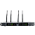 Microfone Sem Fio Duplo UHF Profissional Dylan D-9500 + Case - Imagem 4