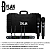 Microfone Sem Fio Duplo UHF Profissional Dylan D-9500 + Case - Imagem 2