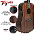 Kit Violão Elétrico Folk Tagima New England TEQ-8 Com Capa - Imagem 2