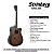 Kit Violão Strinberg Forest FS4D Tobacco Sunburst Completo - Imagem 2