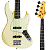 Kit Baixo 4 Cordas Tagima Jazz Bass TW-73 Olympic White Capa - Imagem 6