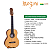 Kit Violão Nylon Estudante 7 Cordas Rozini Rx207 Completo - Imagem 2