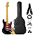 Kit Guitarra Stratocaster Tagima TG-530 Preta TT Completo - Imagem 1