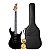 Kit Guitarra Stratocaster Tagima TG-520 Preto Com Capa - Imagem 1