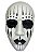 Máscara Slipknot Joey Jordison Em Fibra Com Regulagem - Imagem 1