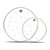 Pele De Bateria Luen Dudu Portes Hidráulica Clear Bumbo 20" - Imagem 2