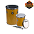 Kit Samba Luen Com Pandeiro Repique Rebolo e Reco-Reco - Imagem 1