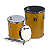 Kit Samba Luen Com Pandeiro Repique Rebolo e Reco-Reco - Imagem 1