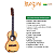Kit Viola Caipira Ponteio Rozini Acústica Fosca Rv151 Completo - Imagem 2