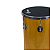 Rebolo Reto 45x12" Luen Em Madeira Com Pele Korino Preta - Imagem 4