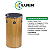 Tantan 70x14" Luen Em Madeira 6 Afin. Com Pele Korino Preta - Imagem 2