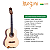 Kit Violão Elétrico Nylon Rozini Studio Rx210 Completo - Imagem 2