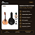 Kit Bandolim Elétrico Rozini RB10 Studio 8 Cordas Completo - Imagem 2