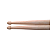 Kit Baqueta De Bateria 7A Hickory Williams Jazz Com Pad + Capa - Imagem 4