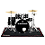 Tapete Para Bateria Williams 180x140 Preto Antiderrapante - Imagem 8