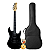 Kit Guitarra Elétrica Stratocaster Tagima TG-500 Preto + Capa - Imagem 1