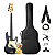 Kit Baixo Tagima Precision Memphis MB-40 Preto Fosco Completo - Imagem 1