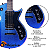 Guitarra Tagima Sixmart Single Cut Delay Reverb Blue + Acessórios - Imagem 2