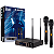 Microfone Sem Fio Duplo Profissional Dylan D-9000S UHF - Imagem 1